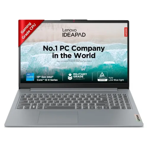 Lenovo IdeaPad Slim 3 Core i5-13420H/8Go/512Go SSD/Ecran 15.6 pouces FHD/Win11Pro/Wi-Fi 6