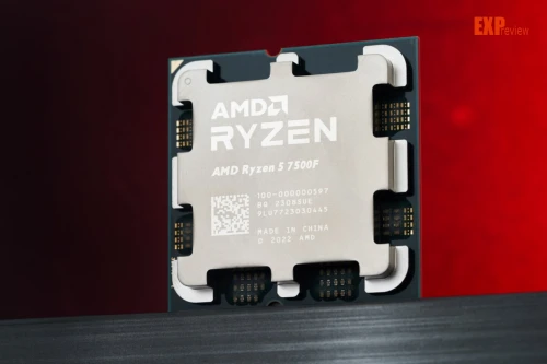 PROCESSEUR AMD RYZEN 5 7500F - SOCKET AM5 - 6-CORE - 12-THREADS - 5.2GHZ - APK TRY AVEC VENTILO