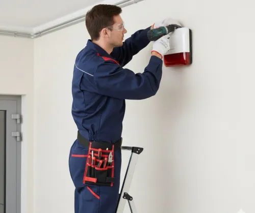 Installation Alarme Anti-intrusion - تركيب أجهزة الإنذار