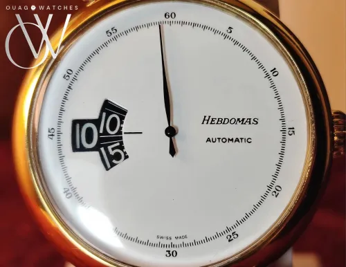 (Photos Réel) Hebdomas Jumping Horse Automatique A Luxurious Rare Watch