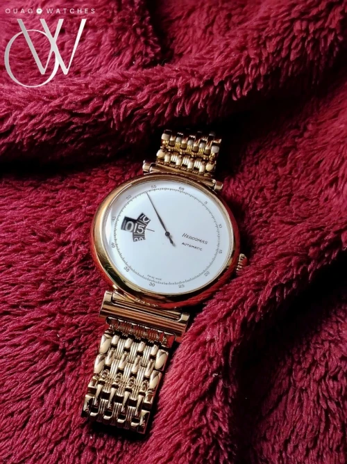 (Photos Réel) Hebdomas Jumping Horse Automatique A Luxurious Rare Watch