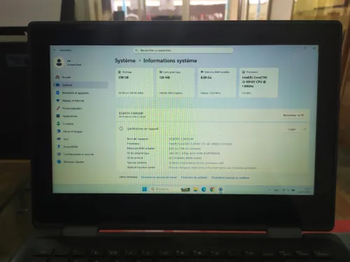 HP Probook x360 tactile i3 10eme 8/256 SSD HD Magasin