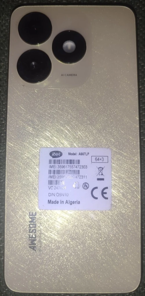 Itel A50