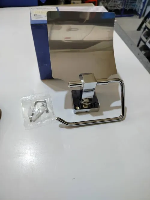 Porte papier hygiénique en inox