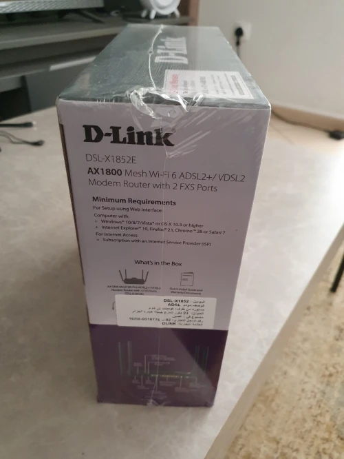D-LINK AX1800 MODERM ROUTER