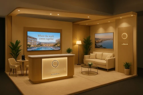 Stand sur mesure et logos