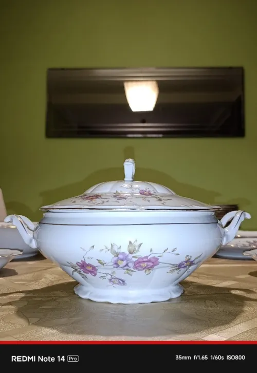 Service de table en porcelaine polonaise vintage