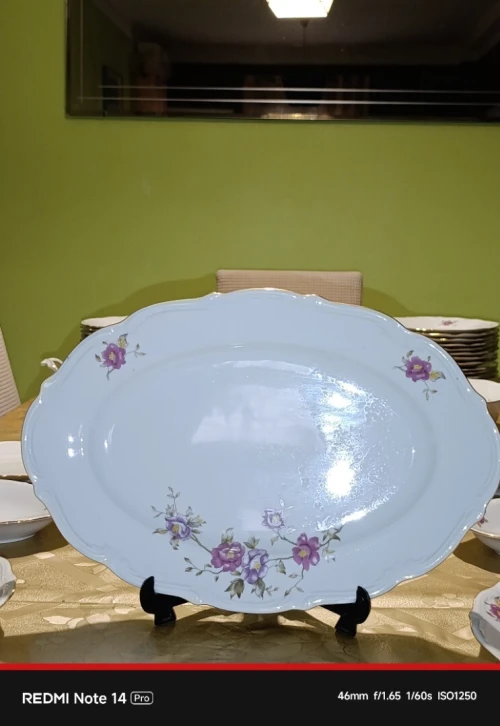 Service de table en porcelaine polonaise vintage