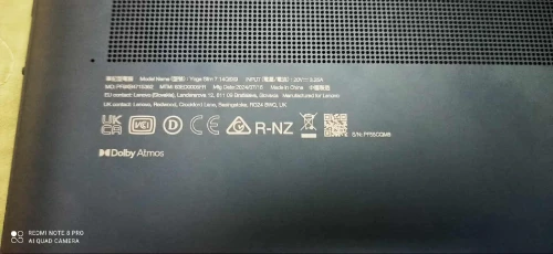 Slm khouya 3andi pc Lenovo Yoga slim 7 snapdragon x elite jdid