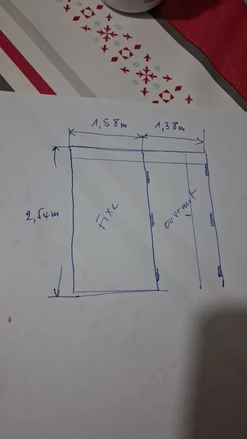 Vitrine aluminium 