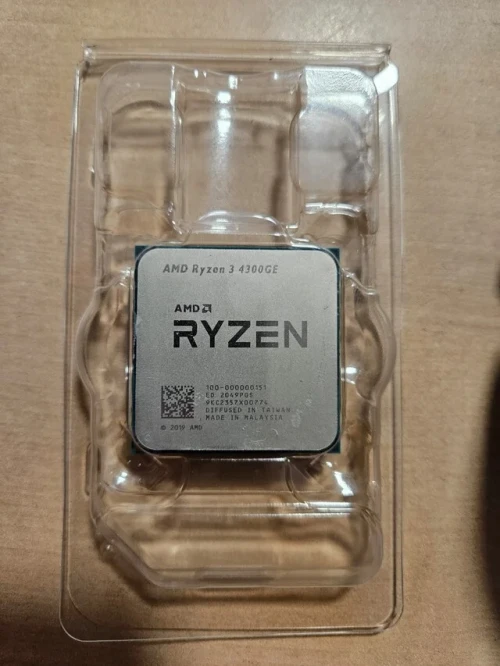 PROCESSEUR RYZEN 3 4300GE "GPU INTÉGRÉES" CPU 