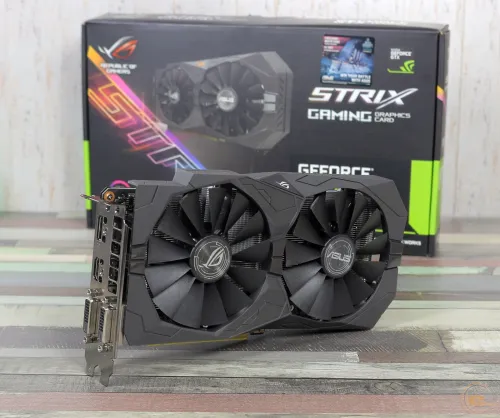 ROG STRIX ASUS GTX 1050TI AVEC BOÎTE 10/10 