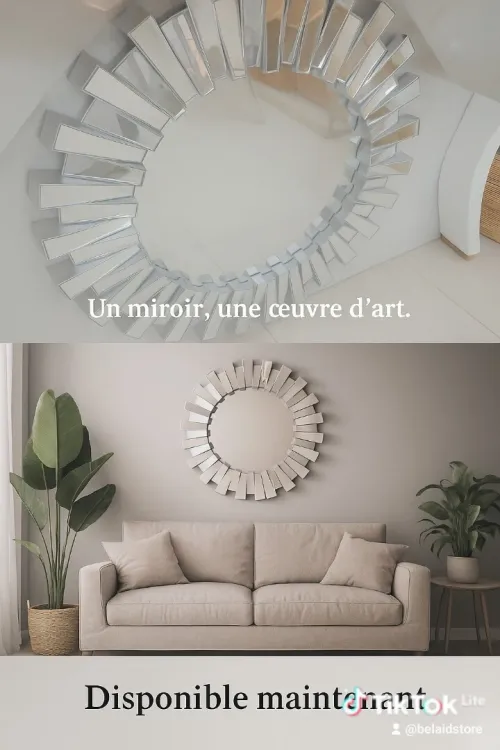 Miroir mural décoratif 
