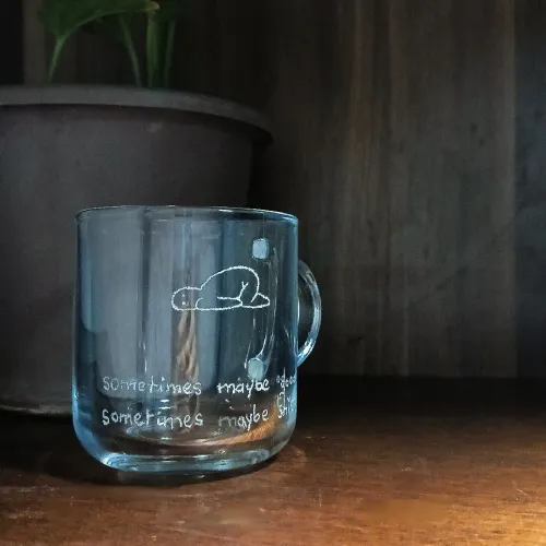 verre gravé 