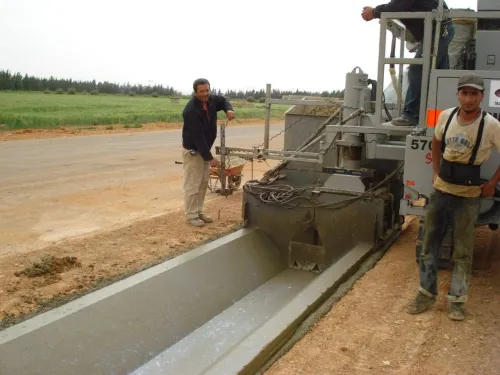 glissiere de securite en beton