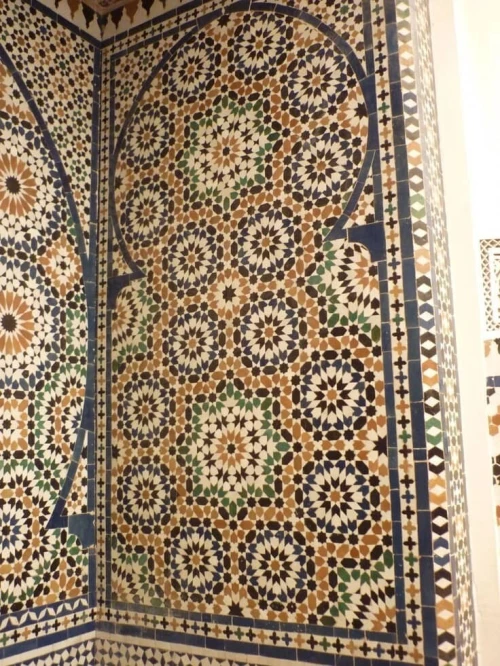 Zellige mosaïque traditionnelle زليج تقليدي