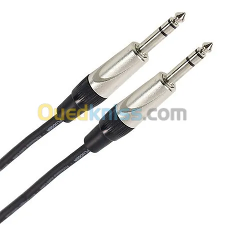 Câble Jack Mâle Stéréo / Jack Mâle Stéréo, longueur 10 mètres PLUGGER