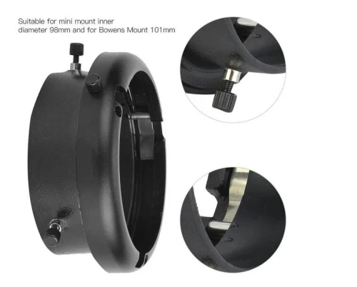 adaptateur monture bowens 