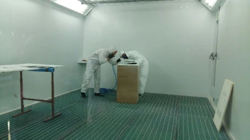 Cabine De Peinture فور لسيارت Cabine De Peinture Pour Bois Vernissage Et Séchage Peinture Meuble 