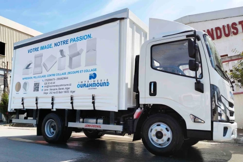 fabrication de plateaux à bâche coulissante (maraichers) sur camion (TIRSAM, RENAULT, JMC, JAC...)