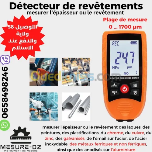 Mesure D'épaisseur De Peinture Et Revêtement
