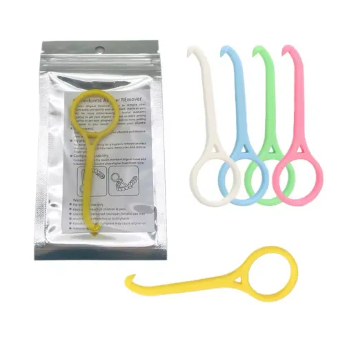 Crochet orthodontique pour aligneurs dentaire