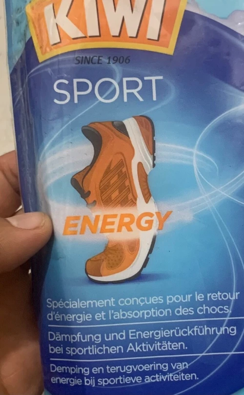 semelles intérieures Kiwi Sport Energy fabriquées dans des matériaux spéciaux made in Germany kaba