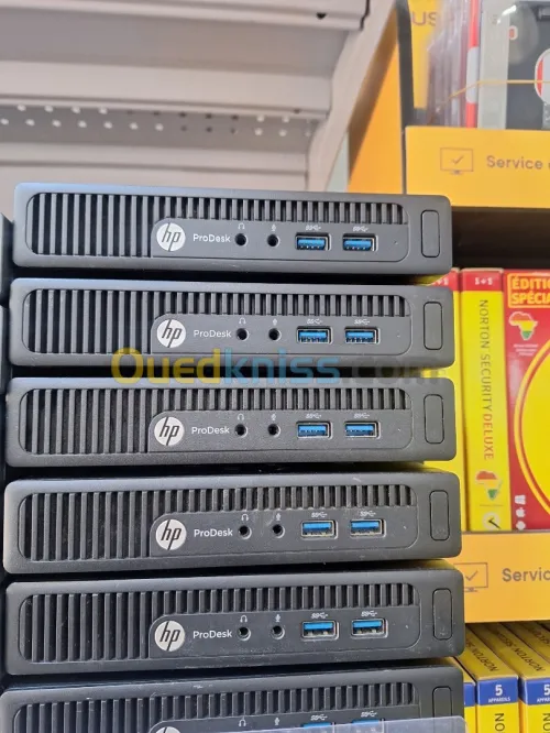 MINI UNITE HP PRODESK 400 G2 MINI I3EME / 4GB / 500GB SSHD