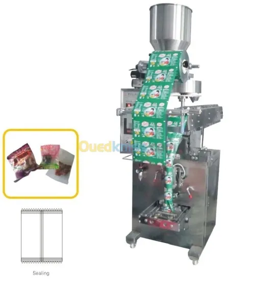 machine de conditionnement grain 10g-500g/ مكينة تعبئة الحبوب 10غ-500غ