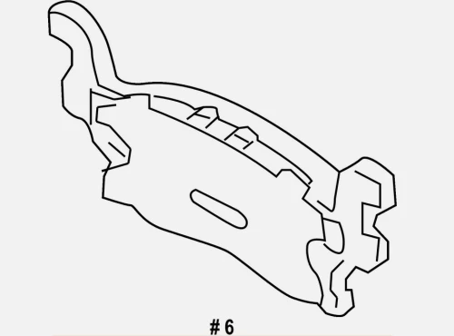 PLAQUETTES DE FREIN ARRIERE HUMMER H3 3.5,3.7 4WD
