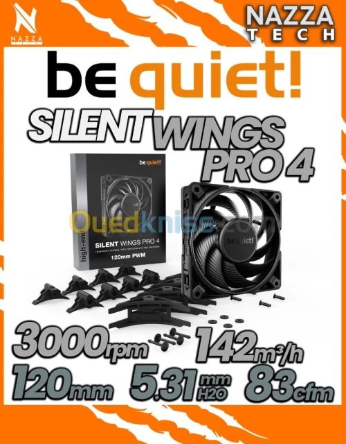 be quiet! Silent Wings Pro 4 PWM 120mm