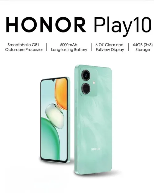 Honor play10 smartphone 