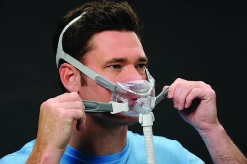 Masque Philips Amara View Masque Facial Naso Buccal CPAP PPC Apnée du Sommeil VNI