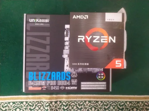 Combo: Ryzen 5 5600GT+ Unika Blizzards B450m Pro