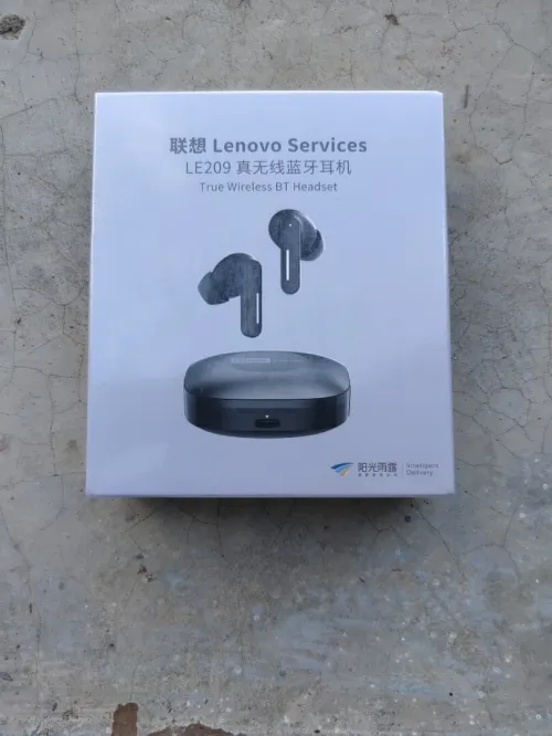 سماعة بلوتوث Lenovo LE209 صوت قوي، بطارية تدوم، تصميم أنيق