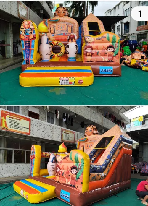 Toboggan gonflable 