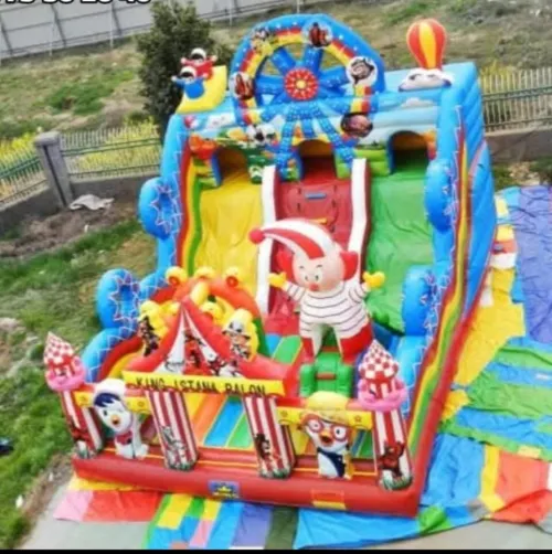 Toboggan gonflable 