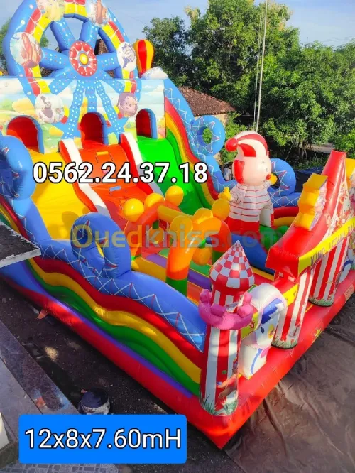 Toboggan gonflable 