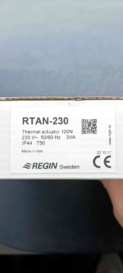 Servo actionneur de vanne regin, honeywell, siemens , sauter...