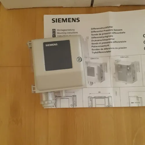 Pressostat d'air 0-10v différentiel siemens 