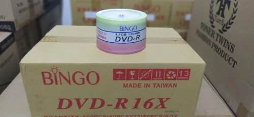 DVD vierge Bingo 