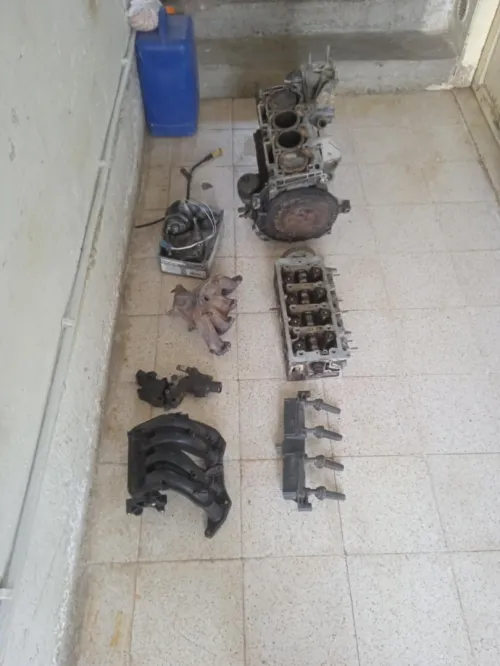 moteur essence, Peugeot 206