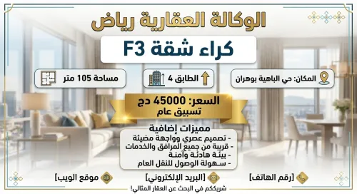 Location Appartement F3 Oran Oran