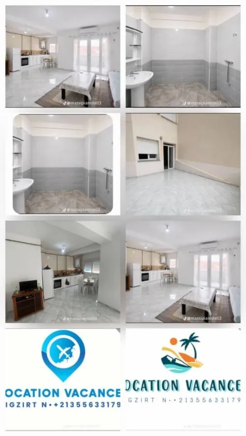 Location Appartement F3 Tizi Ouzou Tigzirt