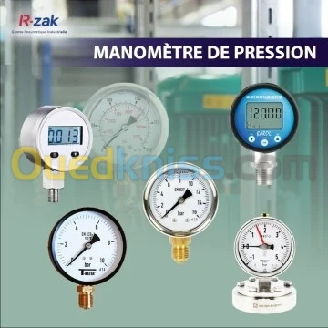 Manomètre Pression à Glycérine