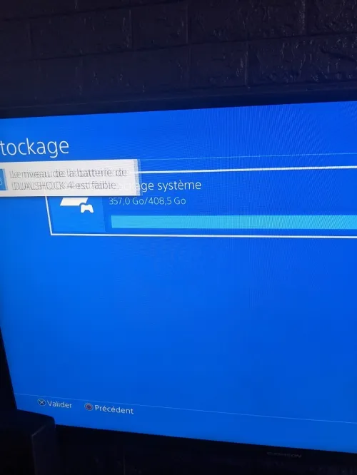 PS4 slim system clonage (des jeux installés)