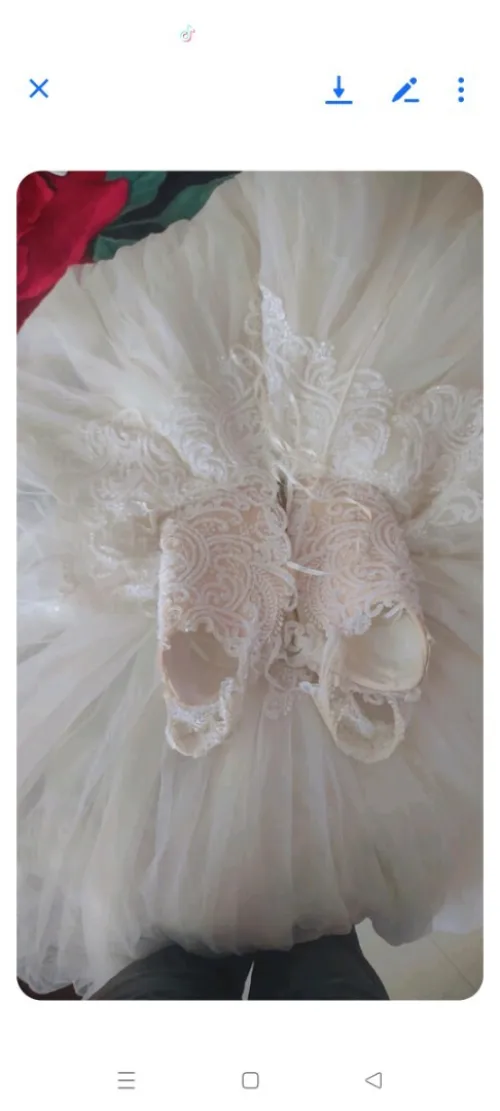 Robe blanche 