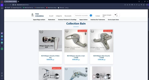 Création de site web professionnels