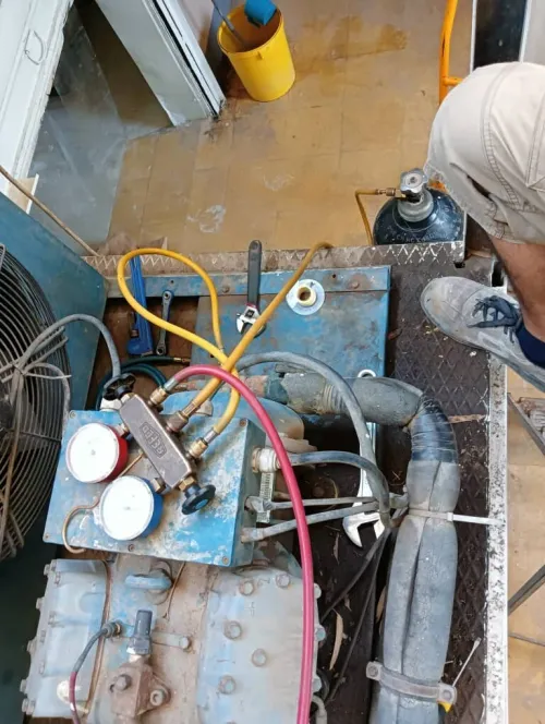 reparation et montage des chambres froides.