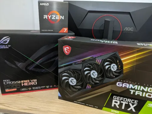 Kit upgrade AM4 RYZEN 7 5800X x570 rtx 3060 trio 12gb